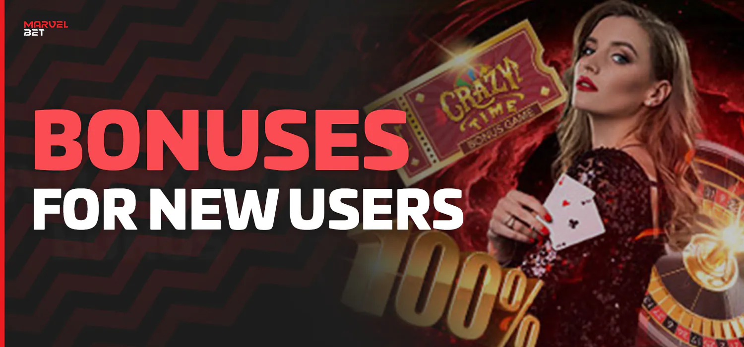 marvelbet welcome bonuses for new users