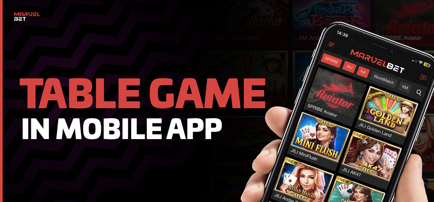 table game mobile app